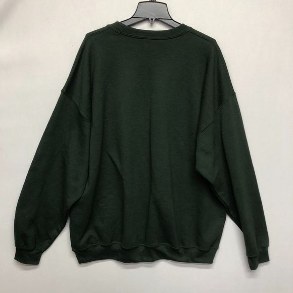 Gildan Men Pullover Freeport Bahamas Sweatshirt Size 2XL XXL Green B216 -19 - Picture 8 of 10